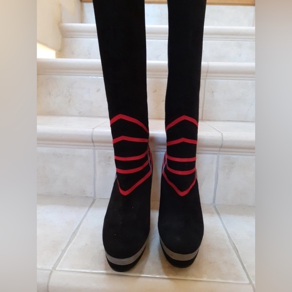 Nathalie,Garçon Heeled Boots,Spanish Vented,Size 38 N,Excellent Cond.,Firm Price - Picture 5 of 8